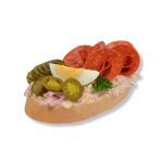 Chlebíček s jalapeňos 80g (karton 18 ks)