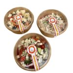 Těstovinový salát s kuřecím masem 350g