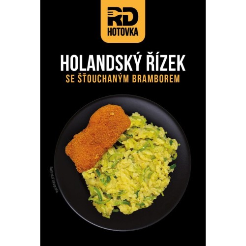 Holandský řízek se šťouchaným bramborem 500g RD