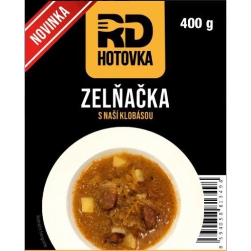 Zelňačka s naší klobásou 400g RD