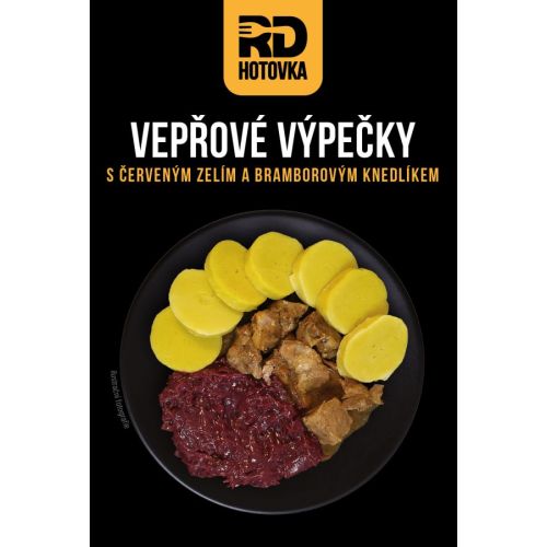 Vepřové výpečky se zelím a br.knedlíkem 500g RD
