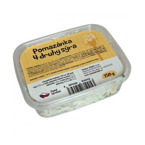 Pomazánka 4 druhy sýra 150g T