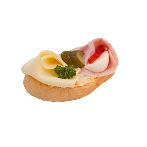 Chlebíček se šunkou a sýrem EXTRA 120g