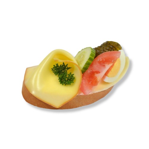 Chlebíček se sýrem (na másle) 80g (karton 18 ks)