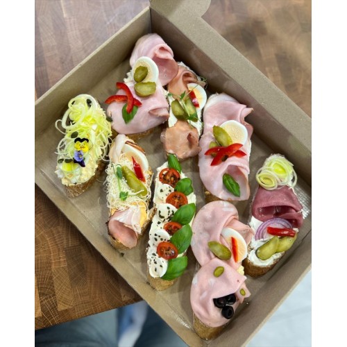 FIT Chlebíček s roastbeefem