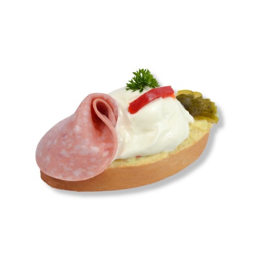 Chlebíček s vejcem a gothajem 90g (karton 18ks)