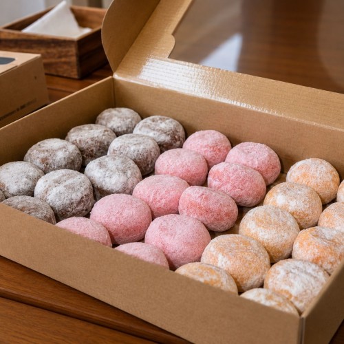 Box s mini koblížkami 750g - 30ks